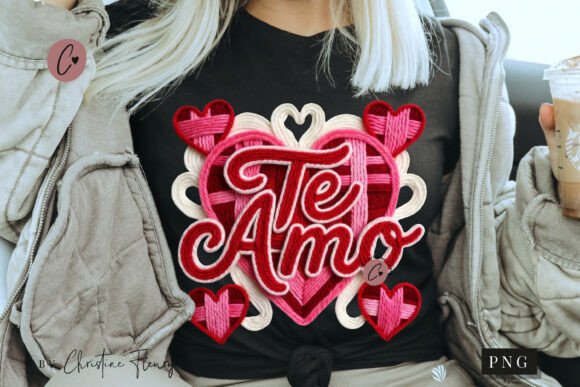 Download Te Amo Valentine Latch Hook PNG - Premium Resources